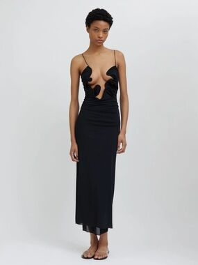 Christopher Esber Molded Venus Dress Black